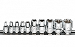 CETA FORM 10 PC.1/4 + 3/8DIŞ TORX LOKMA ANAHTAR TAKIMI - C16-R10