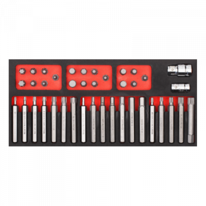 CETA FORM 40PC.H10 TORX/ALLEN/XZN LOKMALI BİTS UÇ TK./EVA'LI - C28-SSE40