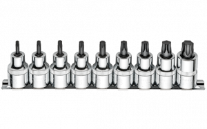 CETA FORM 9 PC.1/2TORX UÇLU LOKMA TAKIMI-KISA TİP - C28S-RT9