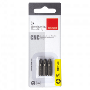 CETA FORM 3 PARÇA 1/4Pozidriv (PZ) BİTS UÇ-PZ2X25MM/KARTLI - CB/352X