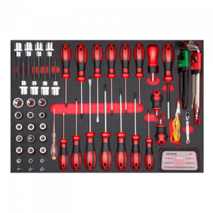 CETA FORM 108 PARÇA TORNAVİDA VE TORX ALET SETİ/EVA'LI - CF-E108