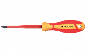 CETA FORM C-PLUS 1000V Pozidriv (PZ) UÇ TORN./SLIMLINE-PZ2X100MM - G03S-002-100