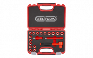 CETA FORM 19 PARÇA 3/8 1000V 6 KÖŞE LOKMA TAKIMI - GC10-19PH2