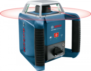 BOSCH GRL 400 H, Pil, Şarj CihazıRotasyon Lazeri