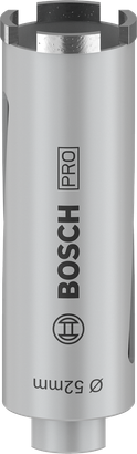 BOSCH PRO Elmas Kuru Karot Uç 52*150mm G1/2"