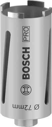 BOSCH PRO Elmas Kuru Karot Uç 72*150mm G1/2"