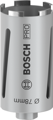 BOSCH PRO Elmas Kuru Karot Uç 78*150mm G1/2"