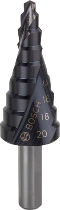 BOSCH HSS-AlTiN 12 Kademeli Matkap Ucu 6-39 mm