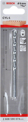 BOSCH CYL-1 Taş Matkap Ucu 6*100 mm