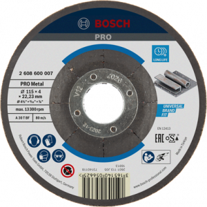BOSCH PRO Metal Taşlama Taşı 115*4,0 mm