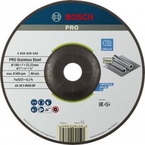 BOSCH PRO SS Taşlama Taşı 180*6,0 mm