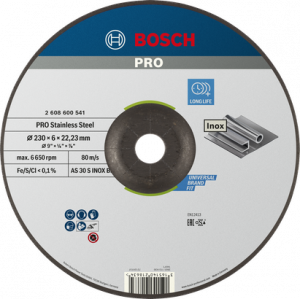 BOSCH PRO SS Taşlama Taşı 230*6,0 mm