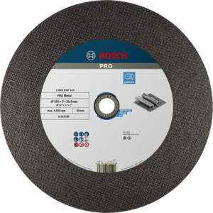 BOSCH PRO Metal Kesme Taşı 350*25,40*2,8 mm Düz