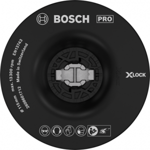 BOSCH PRO X-LOCK 115 mm Fiber Disk Medium Taban