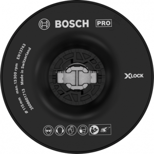 BOSCH PRO X-LOCK 115 mm Fiber Disk Hard Taban