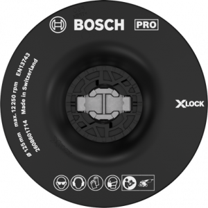 BOSCH PRO X-LOCK 125 mm Fiber Disk Soft Taban