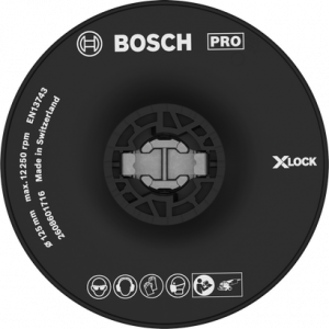BOSCH PRO X-LOCK 125 mm Fiber Disk Hard Taban