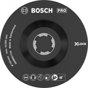 BOSCH PRO X-LOCK SCM Merkez Delikli Taban 125 mm