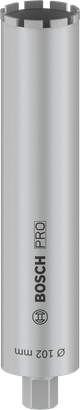 BOSCH PRO Elmas Sulu Karot Uç 102mm 1 1/4"UNC