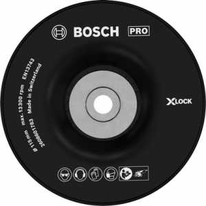 BOSCH M14 Fiber Disk Taban 115 mm Sert (Turbo)