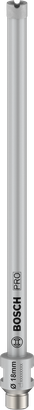 BOSCH PRO Elmas Sulu Karot Uç 18x300 mm, G 1/2"