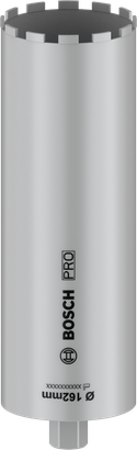 BOSCH PRO Elmas Sulu Karot Uç 162x450 mm, 1 1/4" UNC