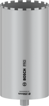 BOSCH PRO Elmas Sulu Karot Uç 250x450 mm, 1 1/4" UNC