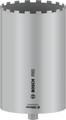 BOSCH PRO Elmas Sulu Karot Uç 300x450 mm, 1 1/4" UNC