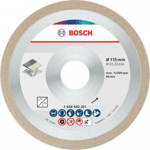 BOSCH Elmas Kesme Disk SFCeramic 115*22,23mm