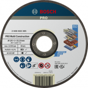 BOSCH PRO Multi Material Kesme Taşı 125*1,0 mm