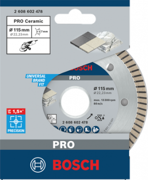 BOSCH PRO Ceramic Elmas Kesme Disk 115*22,23mm