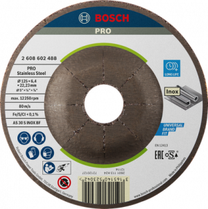 BOSCH PRO SS Taşlama Taşı 125*6,0 mm