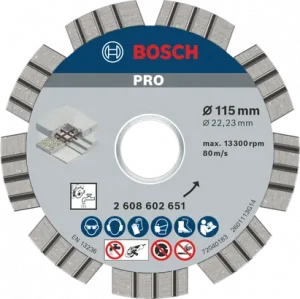 BOSCH PRO Concrete Elmas Kesme Disk 115*22,23mm
