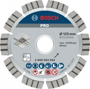 BOSCH PRO Concrete Elmas Kesme Disk 125*22,23mm