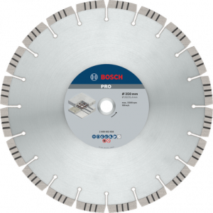 BOSCH PRO Concrete Elmas Kesme Disk 350*25,40/®20mm