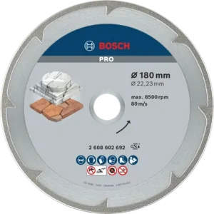 BOSCH PRO Marble Elmas Kesme Disk 180*22,23mm