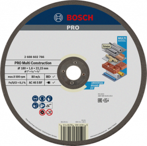 BOSCH PRO Multi Material Kesme Taşı 180*1,6 mm