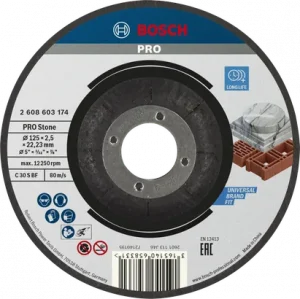 BOSCH PRO Stone Kesme Taşı 125*3,0 mm Bombeli