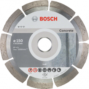 BOSCH Elmas Kesme Disk SFConcr 150*22,23mm 9+1