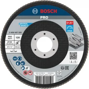 BOSCH PRO X571 125 mm 120 K Flap Disk