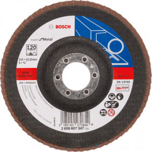 BOSCH EXM 125 mm 120 K  Flap Disk