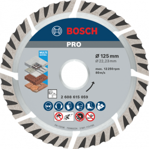 BOSCH PRO Multi Material Elmas Kesme Disk 125*22,23mm