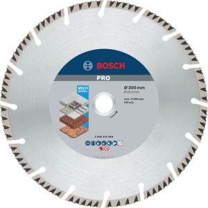 BOSCH PRO Multi Material Elmas Kesme Disk 300*25,40mm