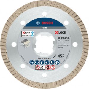 BOSCH PRO Ceramic X-LOCK Elmas Kesme Disk 115mm