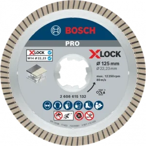 BOSCH PRO Ceramic X-LOCK Elmas Kesme Disk 125mm