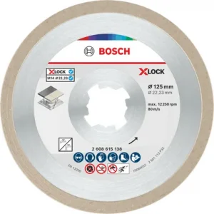 BOSCH X-LOCK Elmas Kesme Disk SFCeramic 125mm