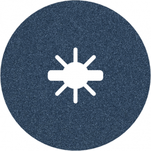BOSCH PRO R574 X-LOCK 125 mm 100 K Fiber Disk