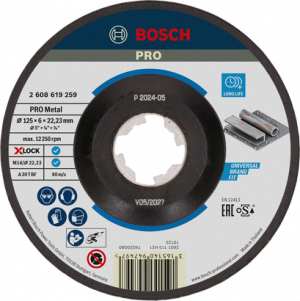 BOSCH PRO Metal X-LOCK Taşl.Taşı 115*6 mm Düz