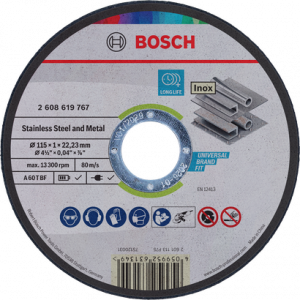 BOSCH SDMetal Kesme Taşı 115*1,0 mm Düz -Bosch Line