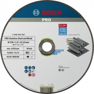 BOSCH PRO SS Kesme Taşı 180*1,6 mm Düz